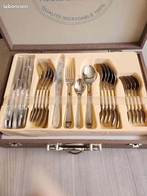 Ménagère 48 pièces Pradel Excellence Neuf (image 4)