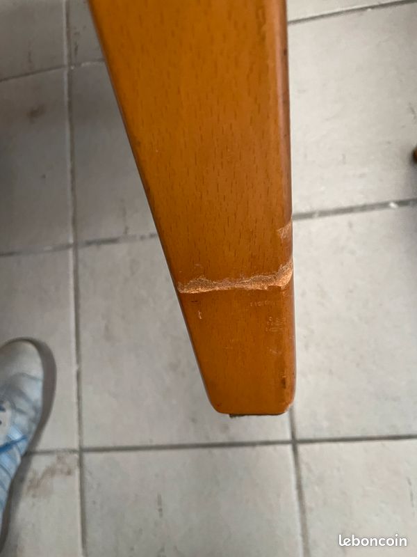 Style Baumann Chaises Année 1970 + Table (image 7)