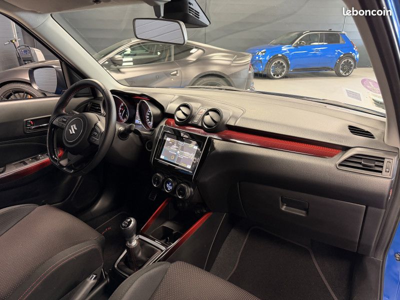 Suzuki SWIFT Sport 1.4L 140CV Essence- Caméra/Jantes 17"/Keyless -Suivi Suzuki -GAR 12M (image 12)