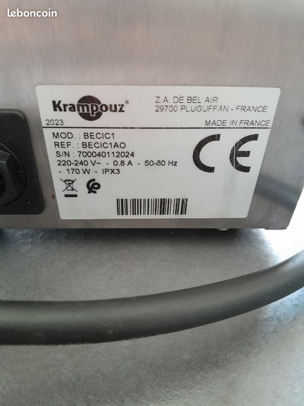 Chauffe-Sauce Électrique 2L 650W – Distributeur Chocolat Et Fromage En Acier Inox 201, Température Réglable 30-110°C