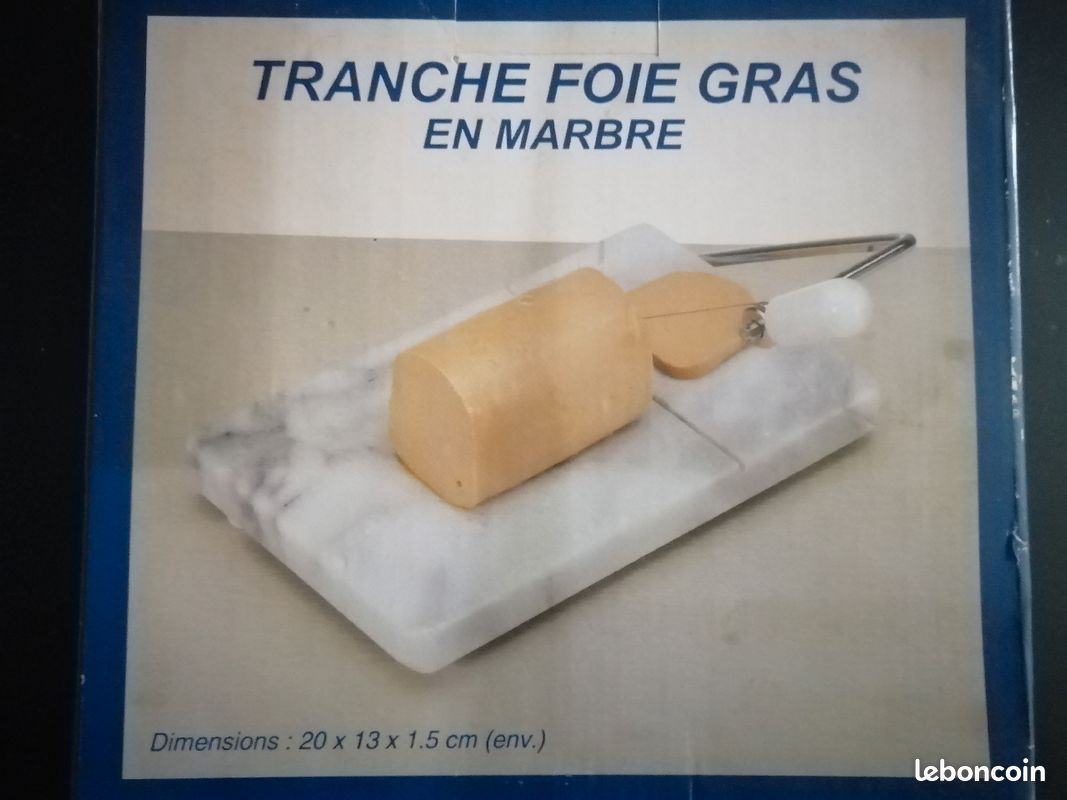 Tranche foie gras en marbre (image 1)