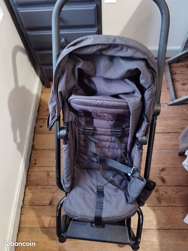 Poussette cybex eezy s twist grise et cosy (image 1)