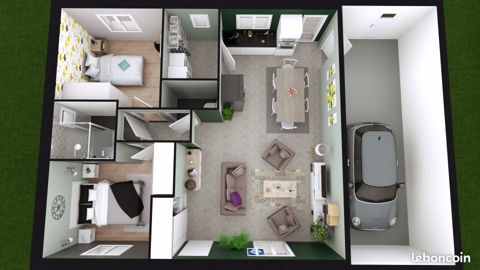Maison 2 pièces 65 m² · à Vignoux-sur-Barangeon · 65 m² · 150 900 €