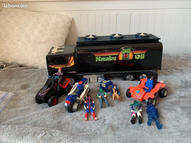 Lot M.A.S.K. Véhicules Et Figurines - Jouet Vintage Années 80