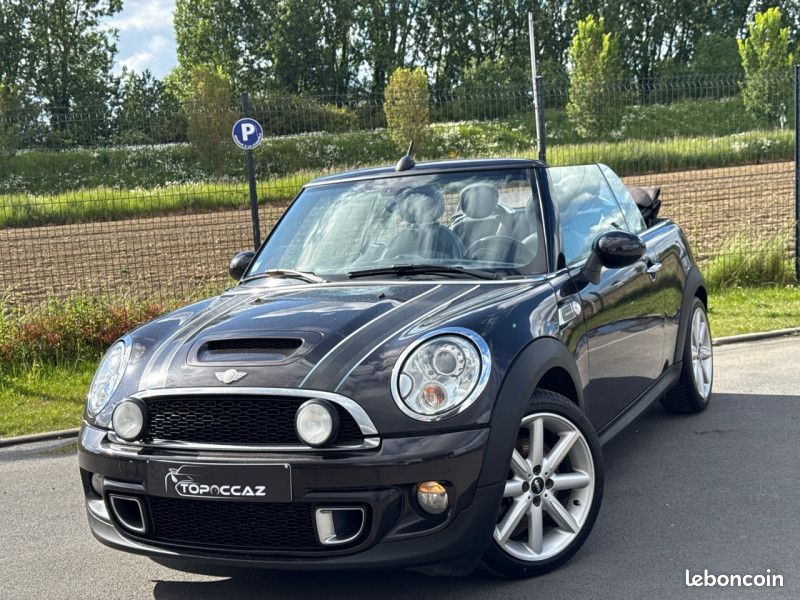 Mini MINI COOPER S CABRIOLET 184CH MONTE CARLO * 2012 * CUIR * GPS * SIEGE CHAUFF (image 1)