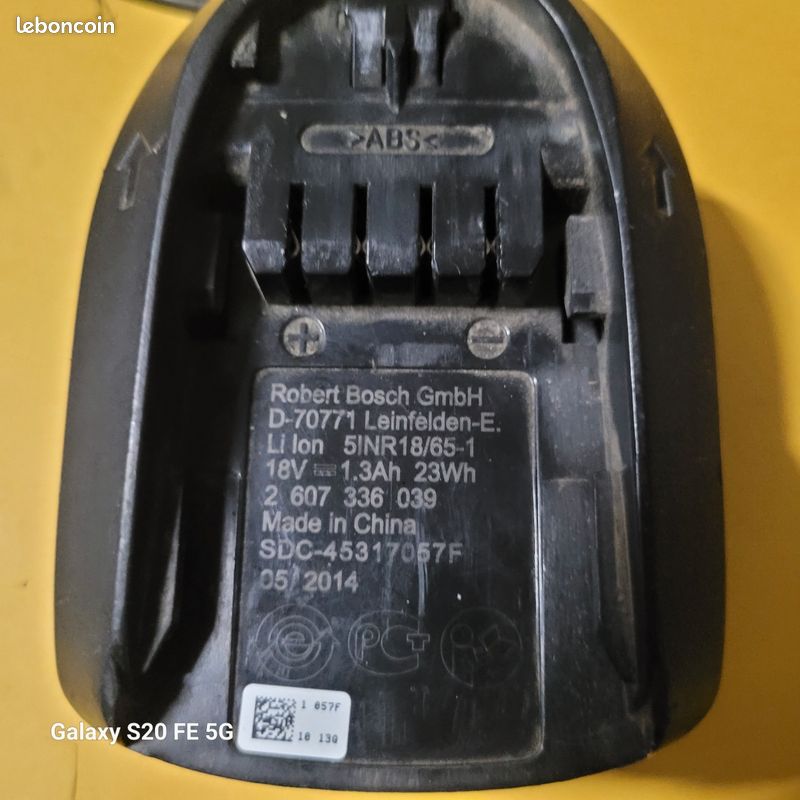 Batterie BOSCH visseuse perceuse (image 2)