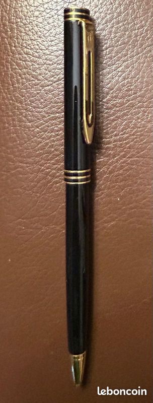 Stylo Bille Waterman Forum Vintage - Années 80-90 - Noir - Neuf De Stock