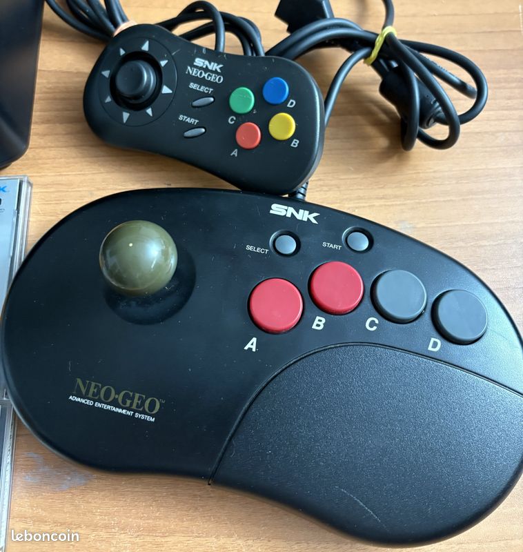 NeoGeo CD complete + 2 manettes + 4 jeux (image 8)