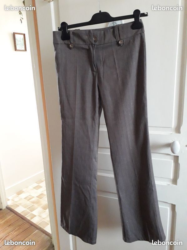 Pantalon marron neuf T36 (image 1)