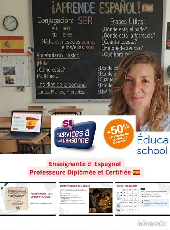 📚 Soutien Espagnol Collège : Méthode & Résultats (10 ans d'expérience) (image 1)