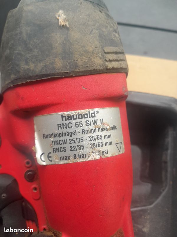 Cloueur pneumatique HAUBOLD RNC 65 s/w II (image 6)