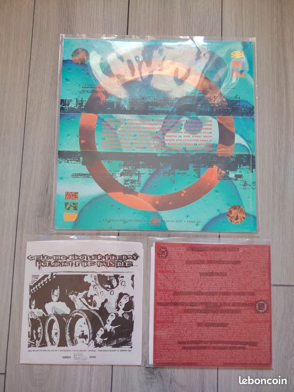 Lot de 3 vinyles du groupe Scrotum Grinder (image 2)
