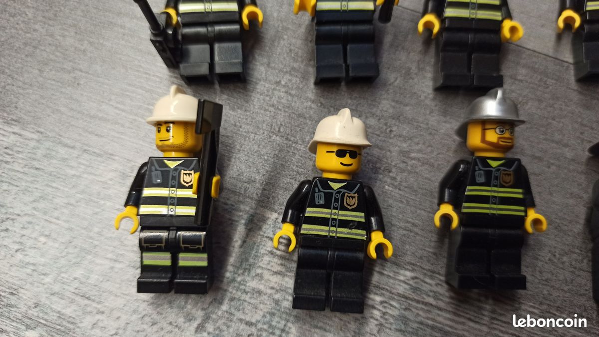 Lego Minifigs Pompiers (image 7)