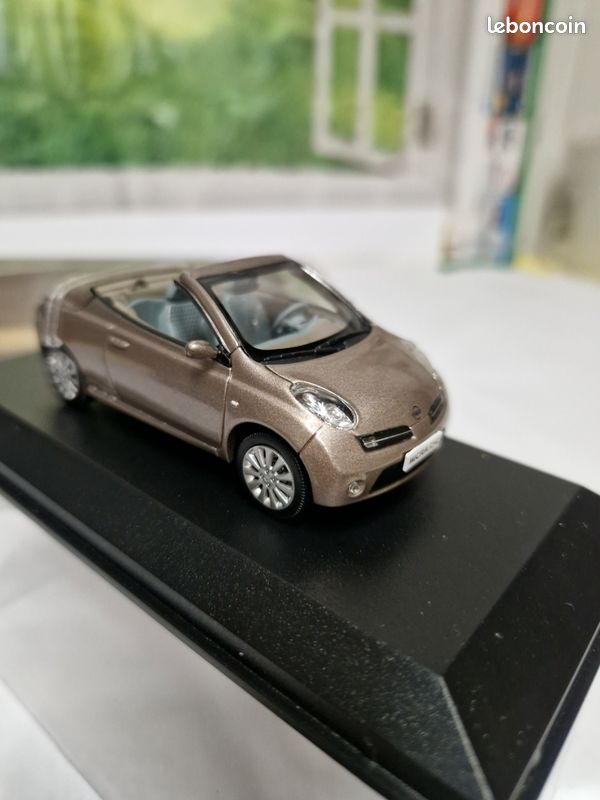 Norev 1/43 Nissan Micra CC 2009 - Collection Japon, état Neuf Sous Boîte Vitrine