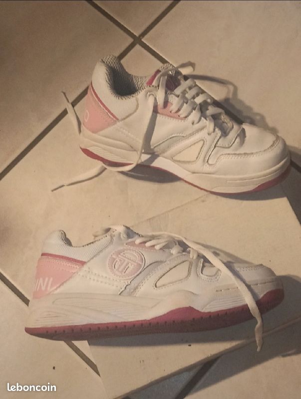 🔥 Superbes Baskets Sergio Tacchini tt Cuir p 36 Tbe (image 1)