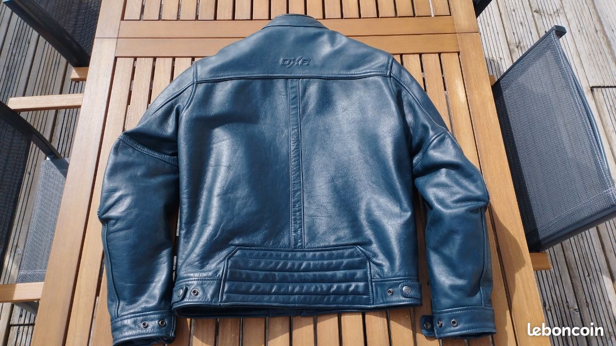 Blouson moto cuir DXR Dagor (image 2)