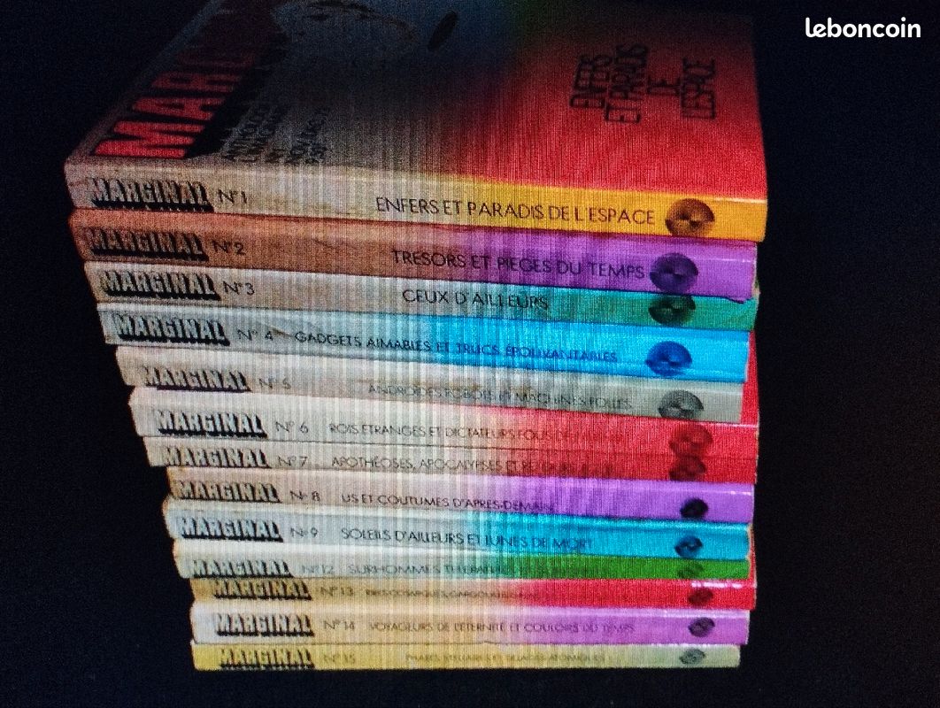 Sf Anthologie de l'imaginaire : Marginal 1 à 15 (13 tomes) Editions Opta (image 3)