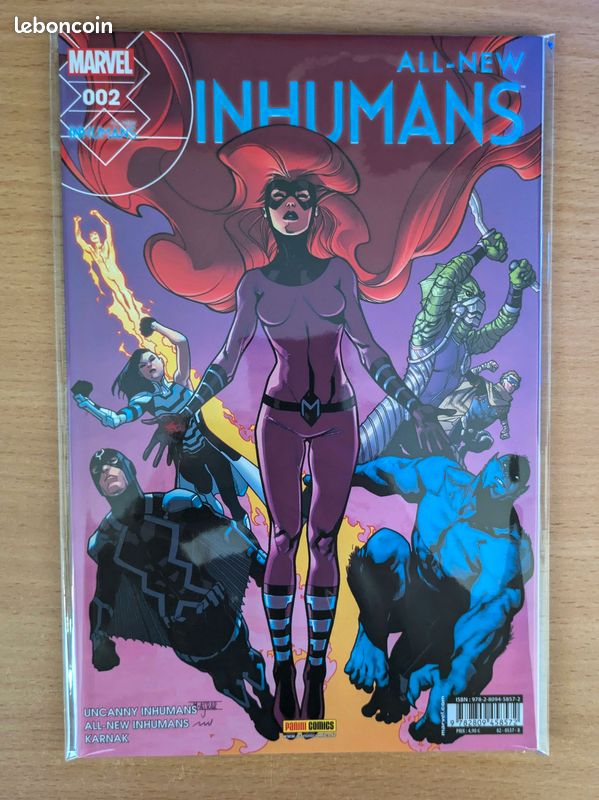 All-New Inhumans (Panini Comics) n° 1 à 7 (image 3)