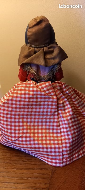 ANCIENNE ET GRANDE poupée Petitcollin, style mannequin EUR 14,50