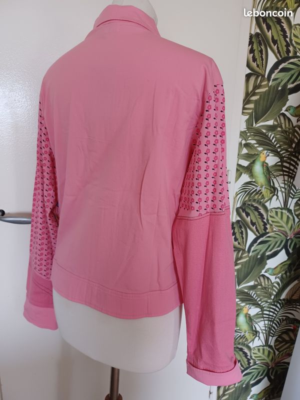 Blouson rose original (image 5)