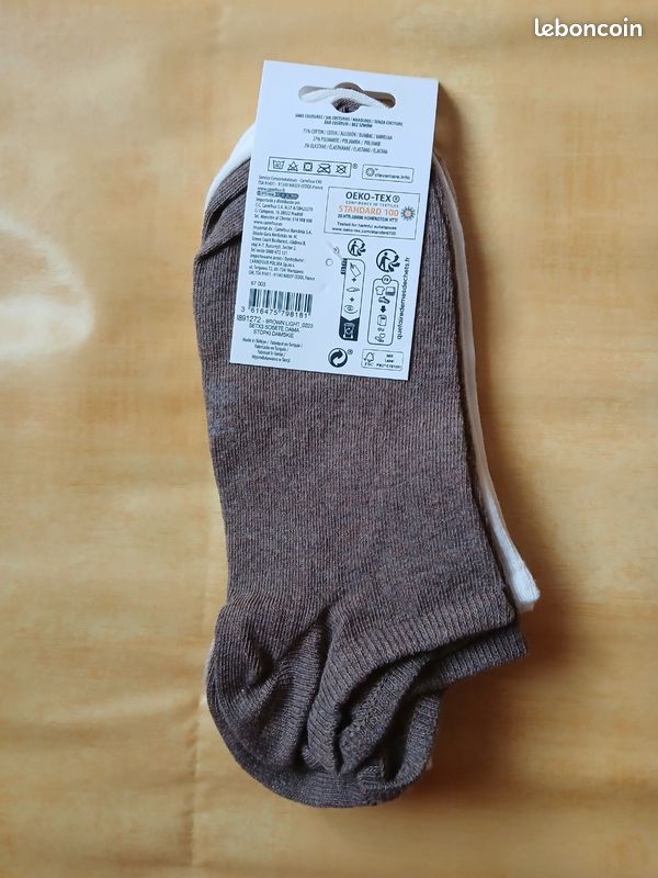 Lot de 3 mi chaussettes tex 38/41 (image 3)