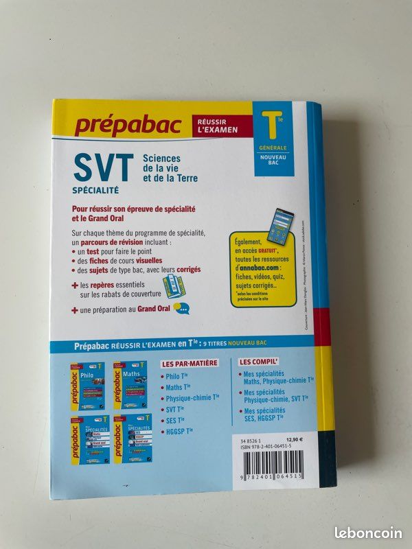 PrépaBac Spécialité SVT (image 3)
