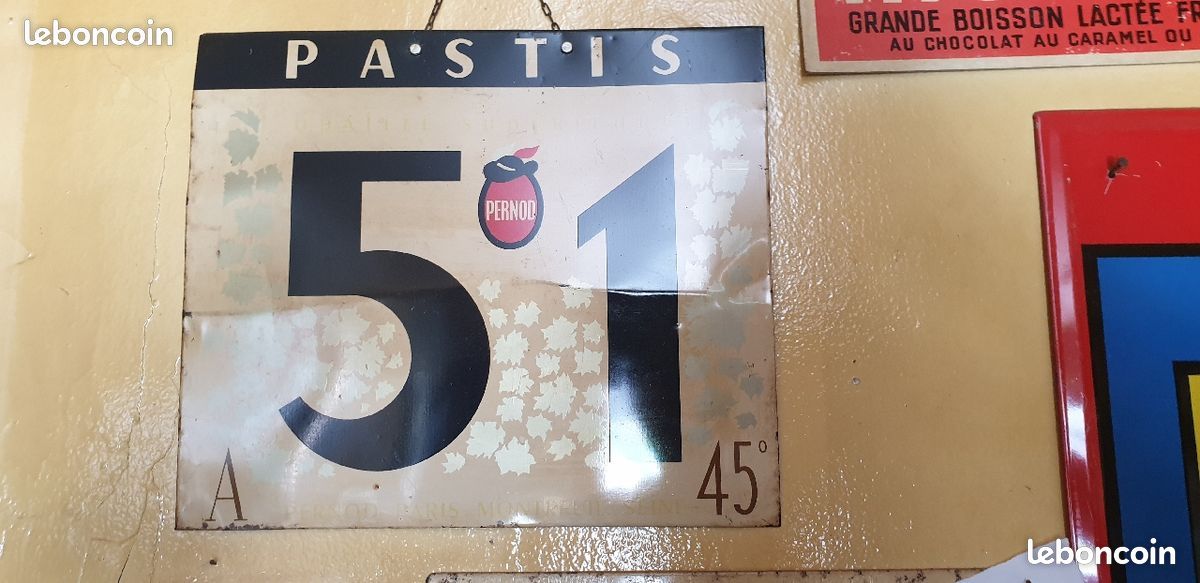 Cendrier Bistrot Vintage - Pastis club