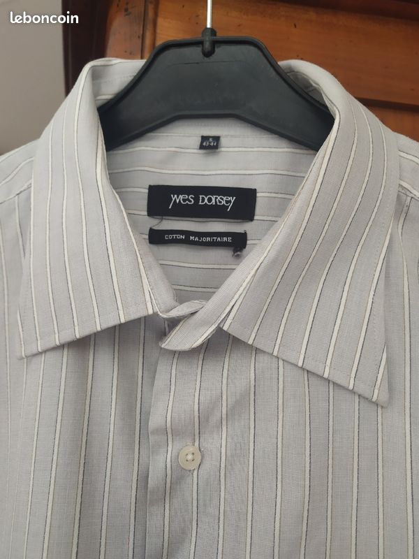 Chemise homme à rayures (image 2)