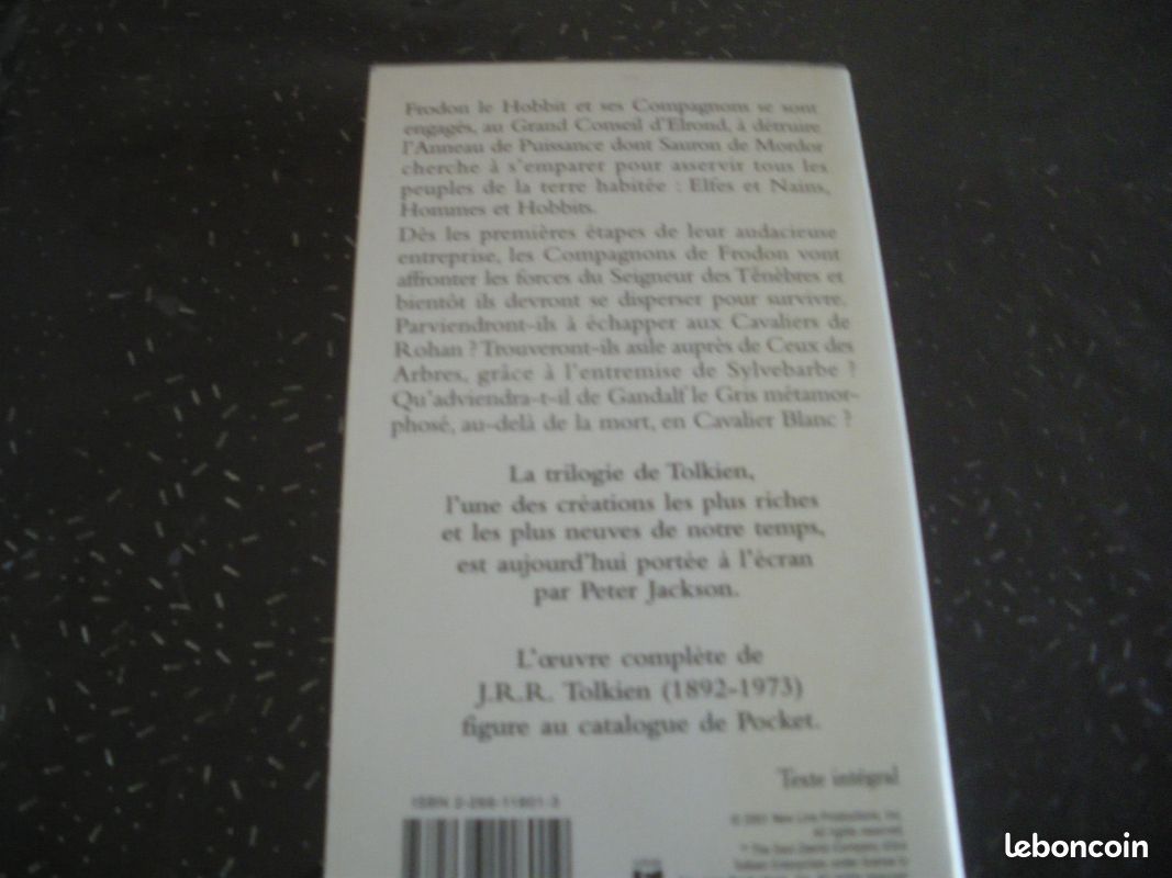 Le Seigneur des Anneaux 2 J.R.R.TOLKIEN (image 2)
