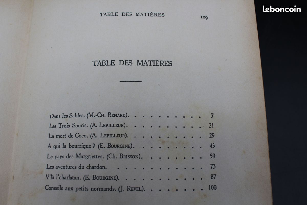 Ancien livre petits contes du pays normand (image 7)