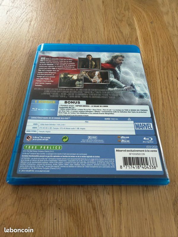 Thor : le monde des ténèbres blu-ray (image 3)