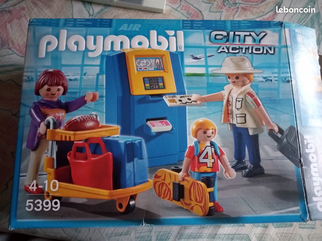 Lot Playmobil aéroport moderne (5338 + 5261 + 5399 + 5262) (image 10)