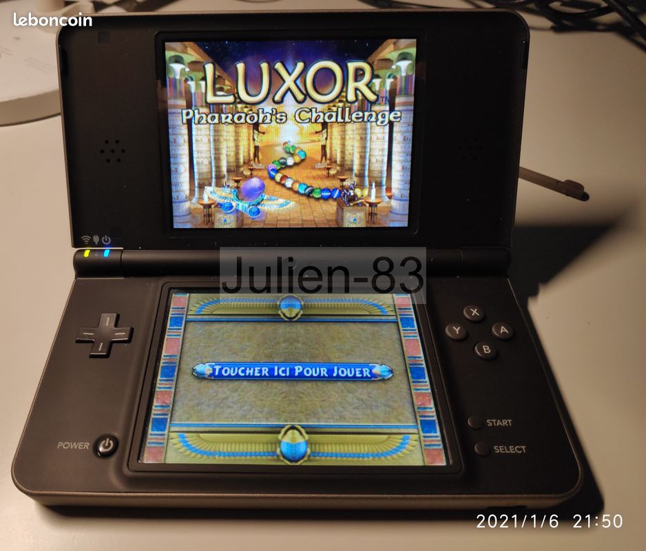 Luxor Pharaoh's Challenge - Nintendo DS - jeu en français – étui offert - testé SAUVEGARDE OK (image 2)