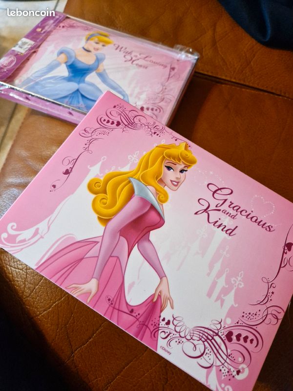 2 boîtes NEUVES princesse Disney (image 1)