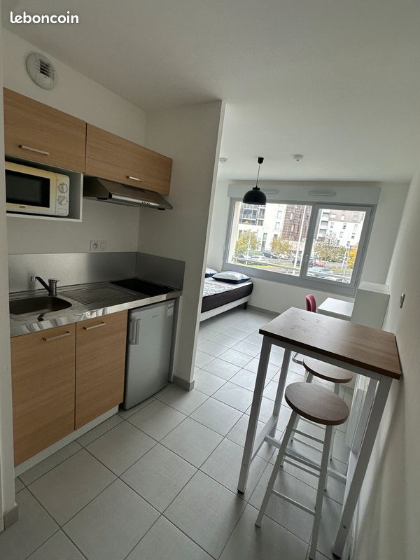 Appartement 1 pièce 21 m² · à Tours · 21 m² · 605 €