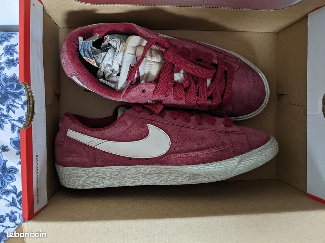 Nike blazers bordeaux (image 1)