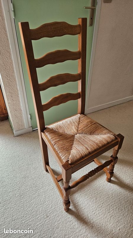 Chaises bois massif (image 1)