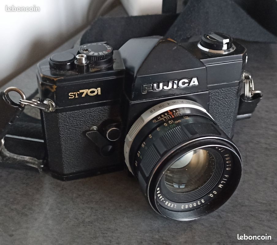 Lens Fujica 701 FUJICA ST 701 35mm SLR CAMERA W/FUJINON 55mm LENS