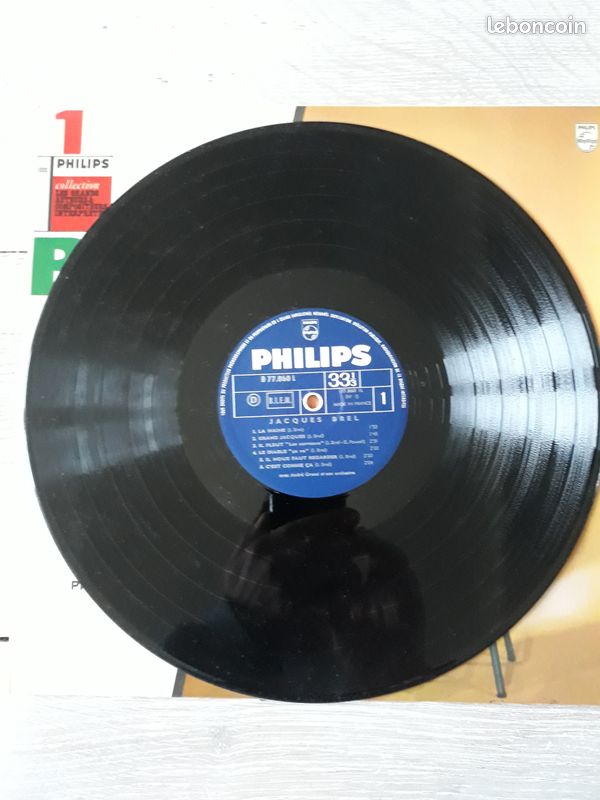 Vynille ancien Jacques Brel (image 3)