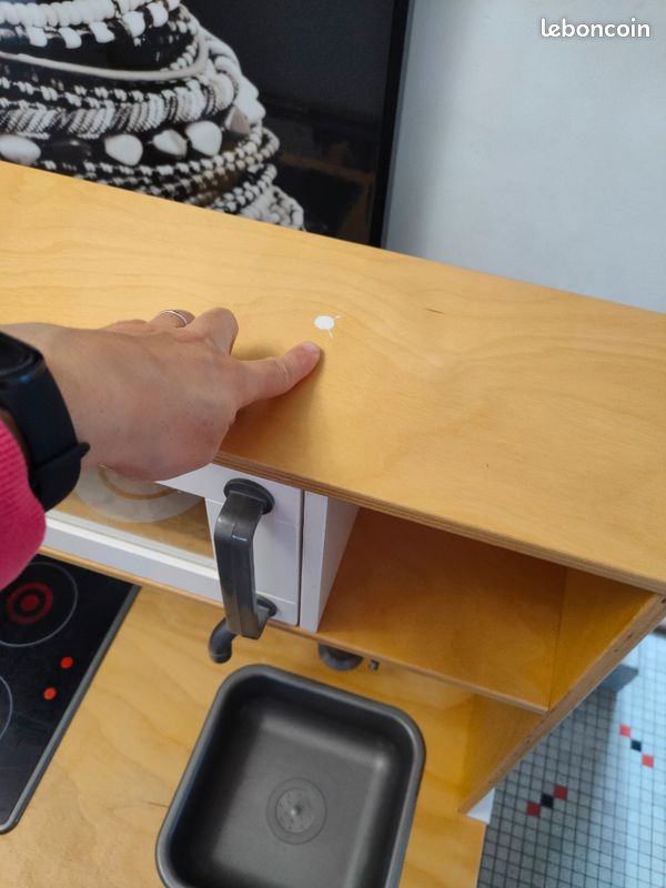 Cuisine en bois enfant (image 9)