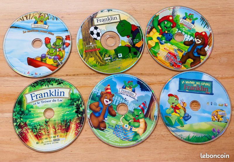 Lot de 7 dvd Franklin (image 1)