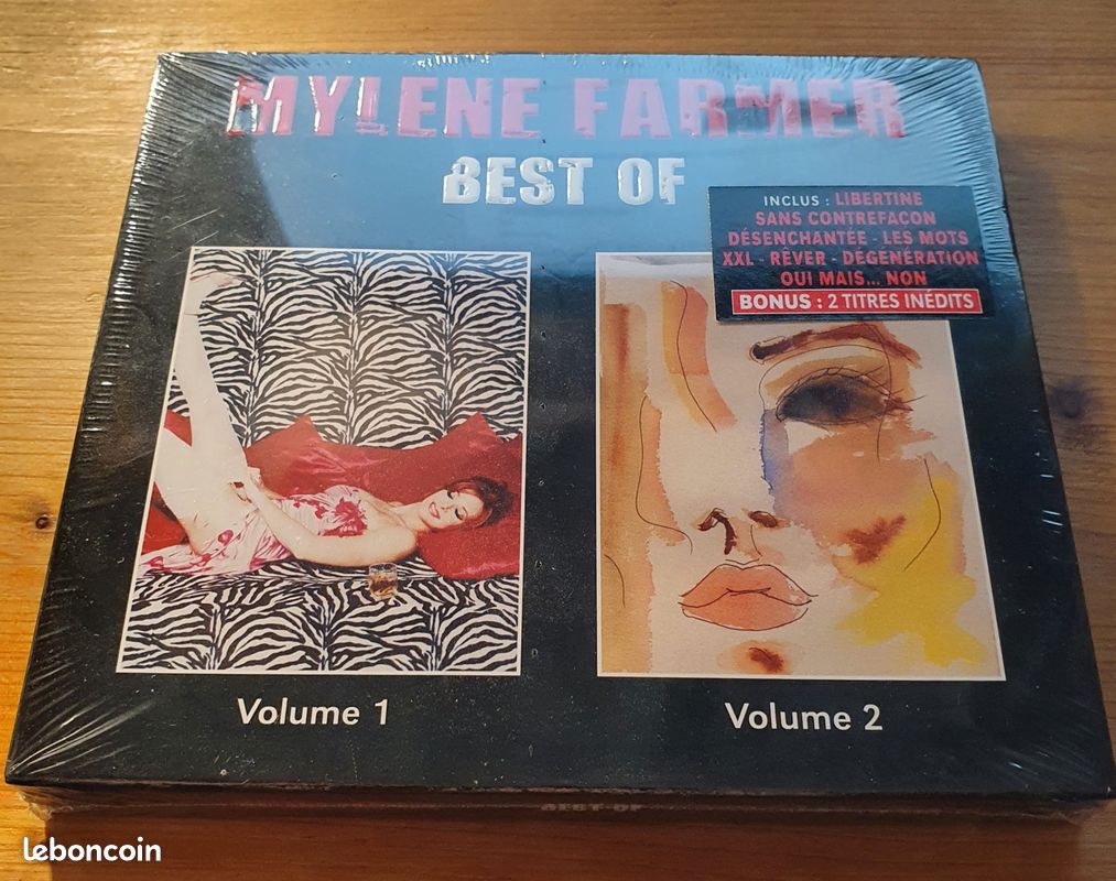 MYLENE FARMER Fourreau Digisleeve 4 volets Best of 2001-2011 / Vol 1 et Vol 2 (image 2)