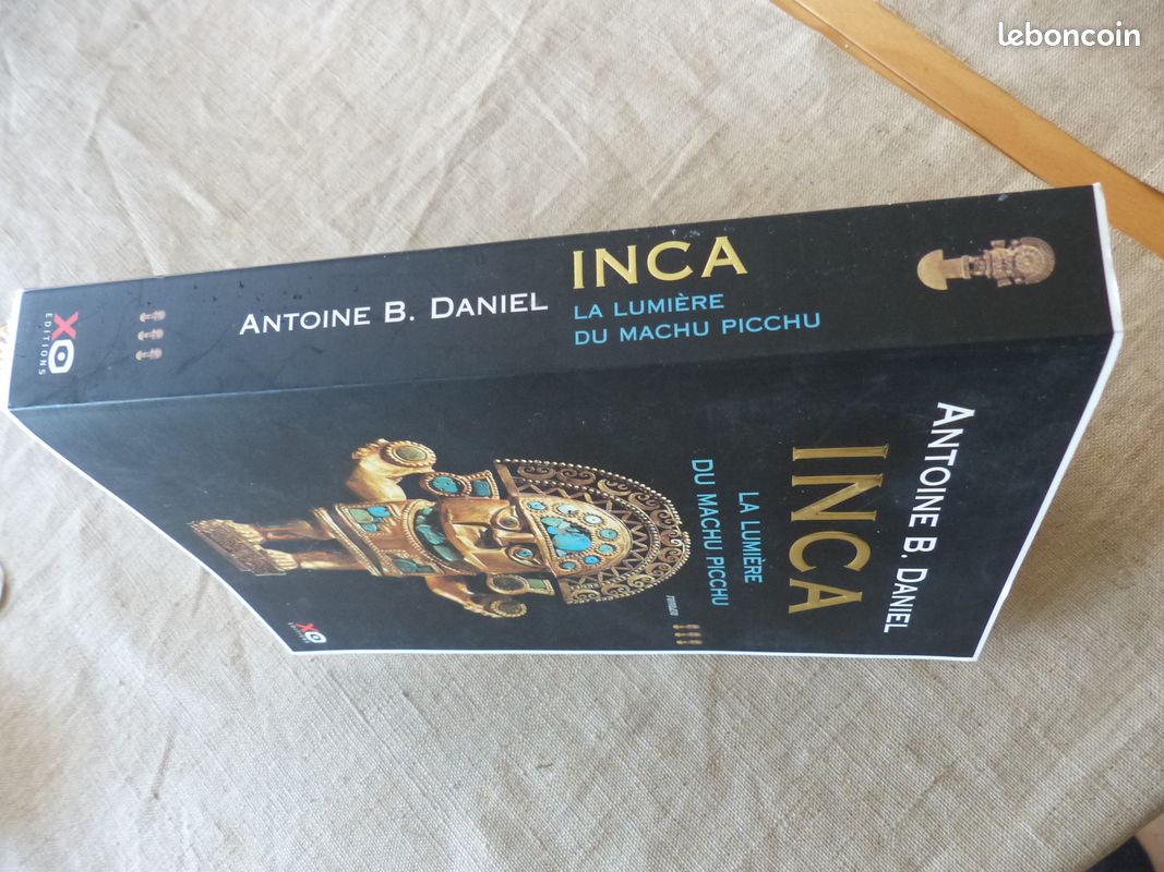 Livre Roman INCA La Lumière du Machu Picchu Antoine B. Daniel (image 3)