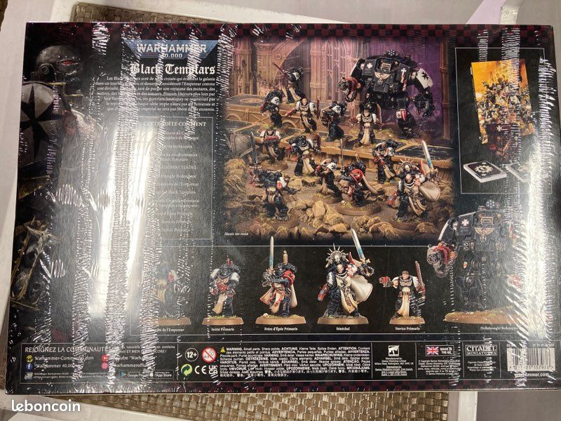 Boîte warhammer army set Black Templar (image 2)