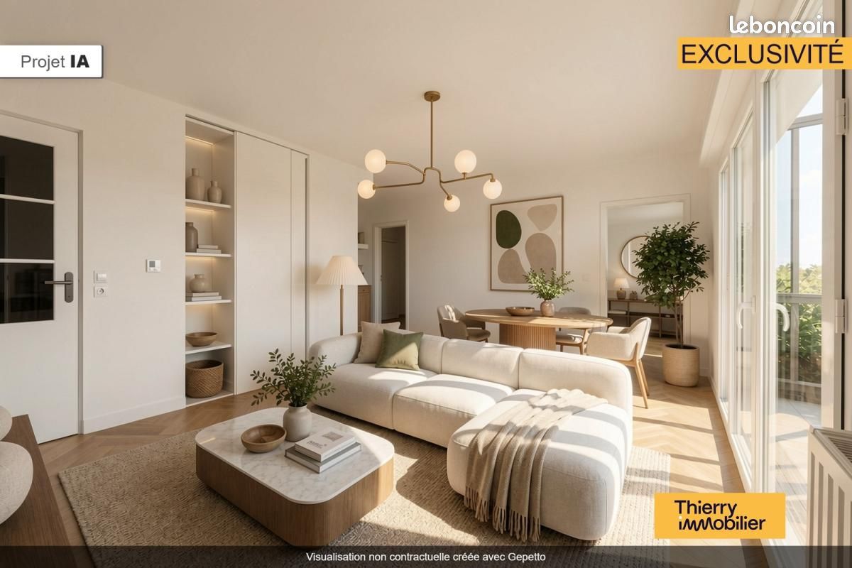 Appartement 3 pièces 63 m² · à Saint-Herblain · 63 m² · 217 300 €