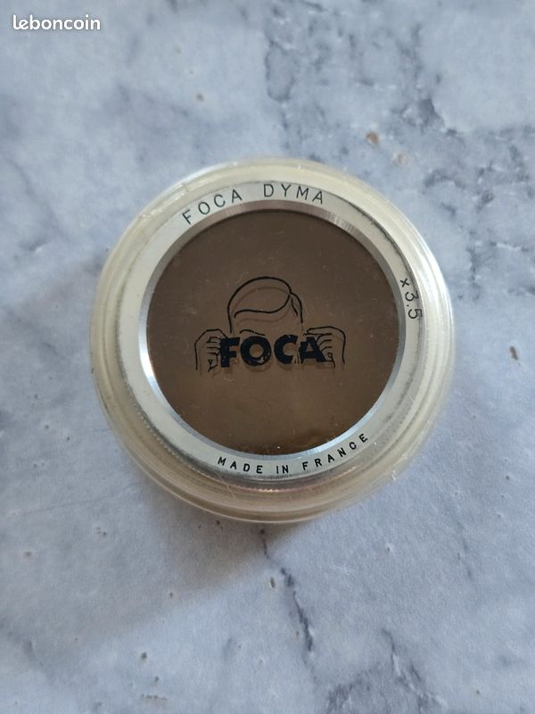 Filtre Jaune ambré Vintage Foca Dyma \times 3,5 avec boîte d'origine (image 1)