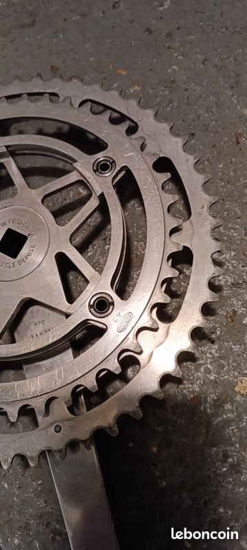 pédalier Stronglight 2 plateaux (Gebraucht) in Vex für CHF 28 - mit