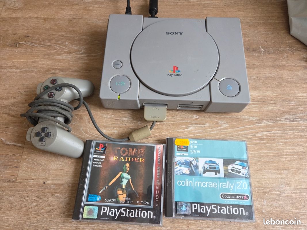 Lot 5 Boîte vide Ps1 compatible jeu Playstation 1 Box Neuf Case Jeux Video Games