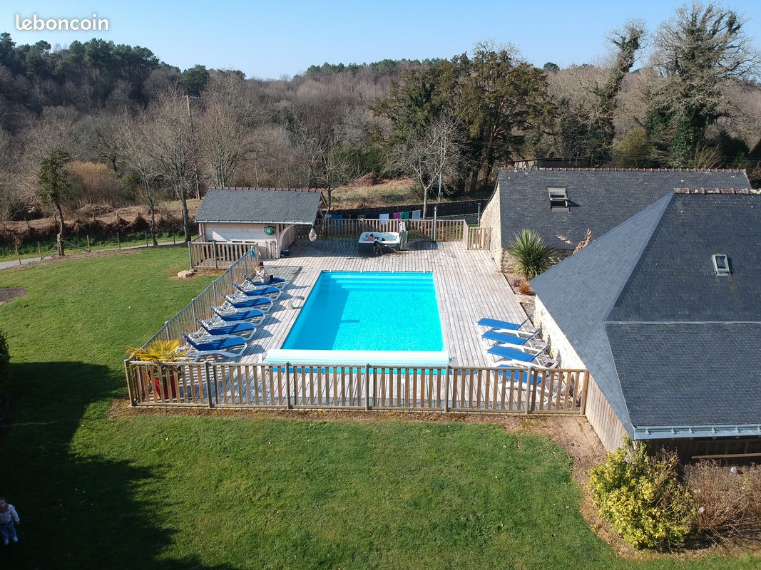 Gite de 5 personnes avec piscine, sauna et jacuzzi (image 1)