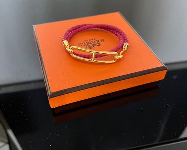 Bijoux Bracelet Hermès Tournis Orange d'occasion